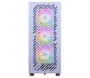 ADATA XPG VALOR AIR PRO bílá / Skříň / ATX / 2x USB-A 3.2 / 4x 120mm ARGB / bez zdroje / tvrzené sklo