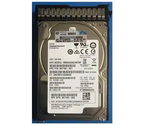 HPE 2TB / HDD / 2.5" SAS 12G / 7 200 rpm / SFF / 3y