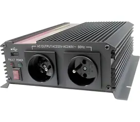 Carspa CAR1KU-24 / Měnič napětí / 24V/230V / 1000W / USB / modifikovaná sinus