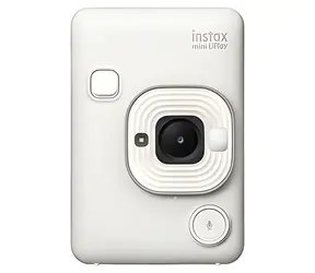 Fujifilm instax mini LiPlay bílá / Instantní fotoaparát / Bluetooth / 2,7" TFT displej / CMOS snímač