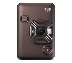 Fujifilm instax mini LiPlay bronzová / Instantní fotoaparát / Bluetooth / 2,7" TFT displej / CMOS snímač