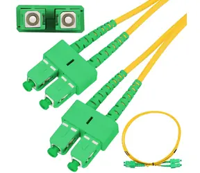 Extralink SC/APC-SC/APC / Patchcord / Jednomódový / Duplex / G652D / 5 m