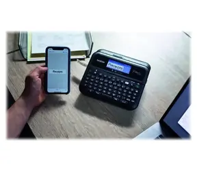 Brother PT-D610BT černá / Tiskárna samolepicích štítků / 180×360 DPI / Bluetooth / USB / LCD displej