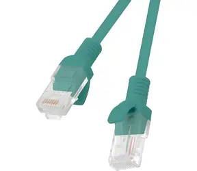 Lanberg UTP CAT6 1,5 m zelená / Patch kabel / RJ45-RJ45
