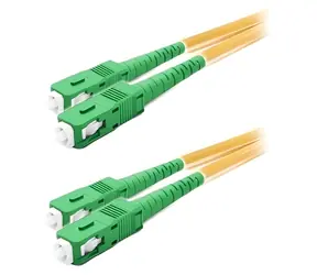 XtendLan optický patch kabel SC/APC-SC/APC 5 m / Patch kabel / Duplex / 9/125 / G.652d / LSOH