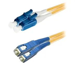 XtendLan Optický patch LC-SC 3m / Patch kabel / Duplex SM 9/125 / G.652d / LS0H