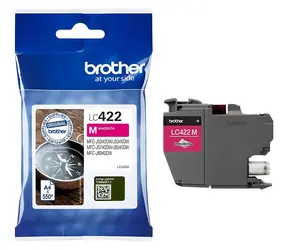 Brother LC422M purpurová / Inkoustová cartridge / MFC-J5340DW, MFC-J5740DW, MFC-J6540DW, MFC-J6940DW / Originální