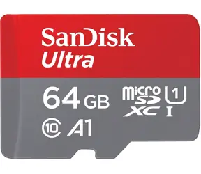SanDisk Ultra microSDXC 64 GB + adaptér / Paměťová karta / Class 10 / UHS-I / A1 / 140 MB/s