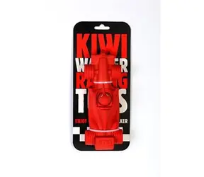 KIWI WALKER Latexová hračka pískací Formula červená / Hračka pro psy / 19 cm