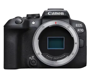 Canon EOS R10 tělo černá / Fotoaparát / CMOS snímač / 4K video / 2,95" dotykový LCD / Wi-Fi a Bluetooth