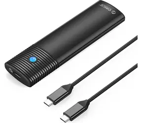 Orico externí box pro M.2 NVMe/SATA SSD černá / Externí box / 10 Gb/s / USB-C 3.2 Gen 2 / hliníkové tělo