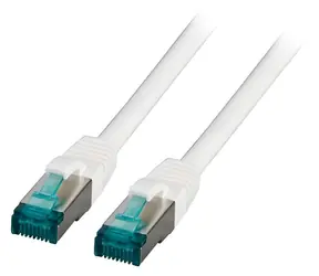 EFB bílá / Patch kabel / Cat6a S/FTP / RJ45-RJ45 / 20 m / LSZH / 500 MHz