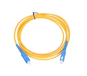 Extralink SC/UPC-SC/UPC / Patchcord / Jednomódový / Simplex / G652D / 3 mm / 1 m