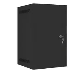 Lanberg WF10-2309-00B černá / Nástěnný rozvaděč / 10" / 9U / 280×310 mm / flat pack