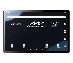 Hannspree HANNSpad SN14TP7B Mercury černá / Tablet / 14,1" IPS / MediaTek MT8786 / 6GB / 128GB / LTE / Android 15