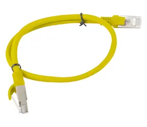 Lanberg UTP CAT5E 3m žlutá / Patch kabel / RJ45-RJ45 / 10-pack / Fluke Passed