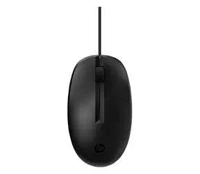 HP 128 černá / Drátová optická myš / 3 tlačítka / USB-A / 1,8 m