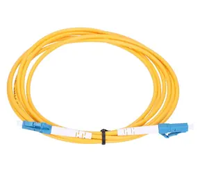 Extralink LC/PC-LC/PC žlutý / Patchcord / Jednomódový / Simplex / G.657A1 / 2 m