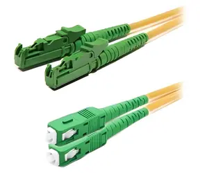 XtendLan FO patch E2000/APC-SC/APC 2m / Optický patch kabel / 9/125 SM duplex / G.652d / LS0H