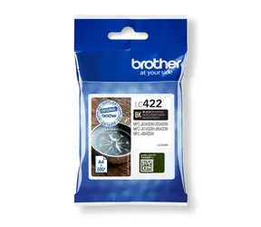 Brother LC422BK černá / Inkoustová cartridge / pro MFC-J5340DW, MFC-J5345DW a další / Originální