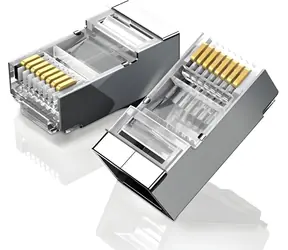 Ugreen Konektor RJ45 kovový / Konektor / 8P/8C / Cat 6 UTP / 10 ks