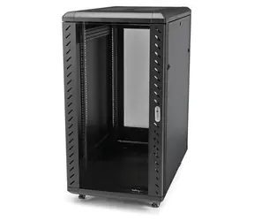 StarTech Rozvaděč 32U / Stojanový rozvaděč / 19" / 4-sloupkový / Nastavitelná hloubka 15–81 cm / uzamykatelný