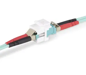 StarTech LC/LC bílá / Keystone modul / Optický konektor / 2 porty