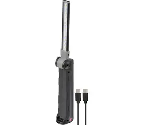 Brennenstuhl SANSA 401 A černá/šedá / LED pracovní svítilna / 400 lm / nabíjecí / USB-C / IP20