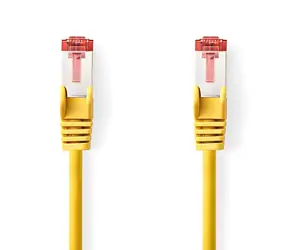 Nedis CAT6 žlutá / Síťový kabel / S/FTP / RJ45 - RJ45 / 2 m / LSZH