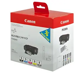 Canon PGI-9 CMYK / Originální inkoustová cartridge / pro PIXMA Pro9500 / Multipack 5 ks