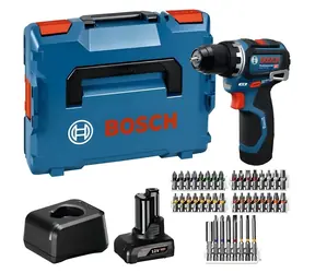 BOSCH GSR 12V-32 Professional / Aku vrtací šroubovák / 12V / 32 Nm / 2x 2,0/4,0 Ah / L-BOXX