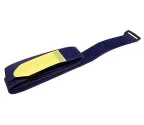 Velcro Stahovací páska suchý zip 25mm modrá / Stahovací páska / 92 cm / 2 ks