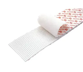 Velcro Páska se suchým zipem extra pevná bílá / Páska na suchý zip / nalepovací / 50 mm x 2,5 m