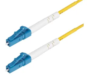 StarTech LC/LC OS2 1 m žlutá / Optický patch kabel / Singlemode duplex / UPC