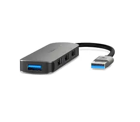 Nedis USB hub 4 porty / USB hub / USB 2.0 / USB 3.2 Gen 1 / napájení z USB