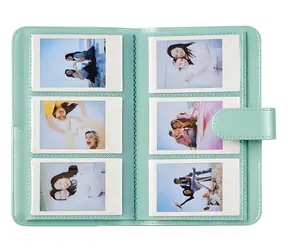 Fujifilm INSTAX Mini Album zelená / Fotoalbum / pro instax mini fotografie / kapacita 108 fotografií / PU kůže