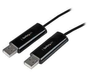 StarTech USB KM switch kabel černá / Přepínač klávesnice a myši / USB / 1,8 m