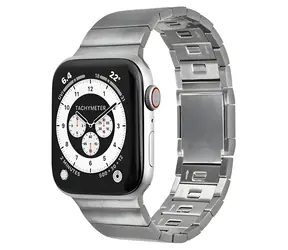 LAUT Links 2 stříbrná / Řemínek / pro Apple Watch 44-49 mm