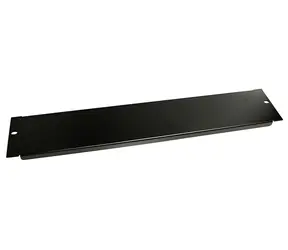 StarTech Záslepka do 19" racku 2U černá / Záslepka / Ocel / 19"