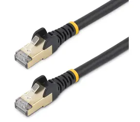 StarTech CAT6a černá / Patch kabel / STP / 2 m / RJ-45 / 10GbE / PoE