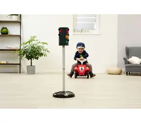 BIG Semafor s automatickým i manuálním přepínáním světel / Výška 71 cm / cyklus 45 s / automatické vypnutí po 30 min