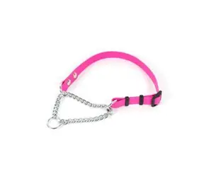 FENICA Obojek iQsil polostahovací fuchsiový / Pro psy / Nylonový / 15 mm / 35-50 cm