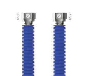 Merabell Aqua Flexi G1/2"-G1/2" modrá / Hadice / 30-60 cm