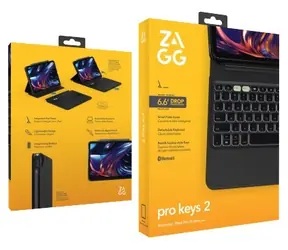 ZAGG Pro Keys 2 černá / Klávesnice / pro iPad Pro 11" (M4) / CZ/SK layout / podsvícená