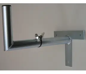 OEM Anténní držák 50 cm T / Držák antény / od zdi 50 cm / trubka 42 mm / galvanický zinek