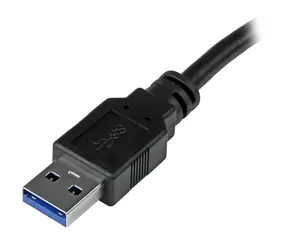 StarTech USB 3.1 Gen2 na SATA černá / Adaptér / 0,5 m / ASMedia ASM1351 / napájený