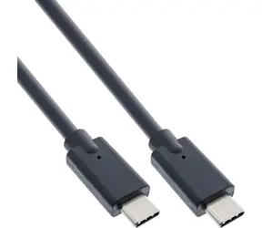 InLine USB-C (M) - USB-C (M) černá / Kabel / USB 3.2 Gen 2 / 0,5 m