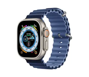 Devia Deluxe Series Sport6 světle/tmavě modrá / Řemínek / silikonový / Apple Watch 40/41 mm