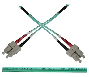 OPTIX SC-SC / Optický patch cord / 50/125 OM3 / Duplex / 1 m