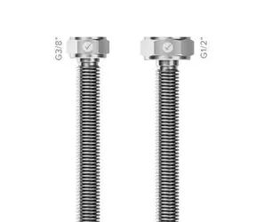 Merabell Aqua Classic G3/8"-G1/2" / Připojovací hadice / 50 cm / bez PVC opláštění